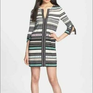 Diane Von Furstenberg Silk Print Dress Size 12